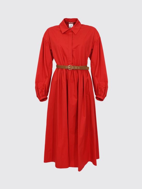 26SS 막스마라 스튜디오 롱 원피스 2616221021600 003 Red