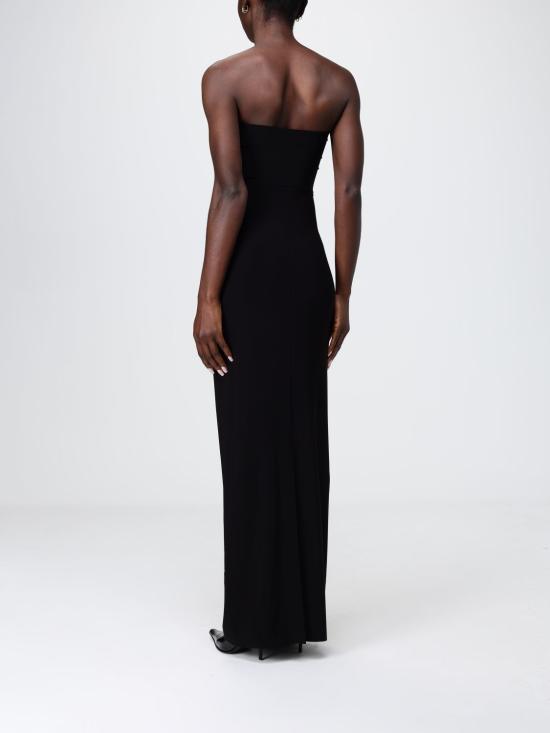 26SS 노마카말리 롱 원피스 KK4253PLT20001 Black - NORMA KAMALI