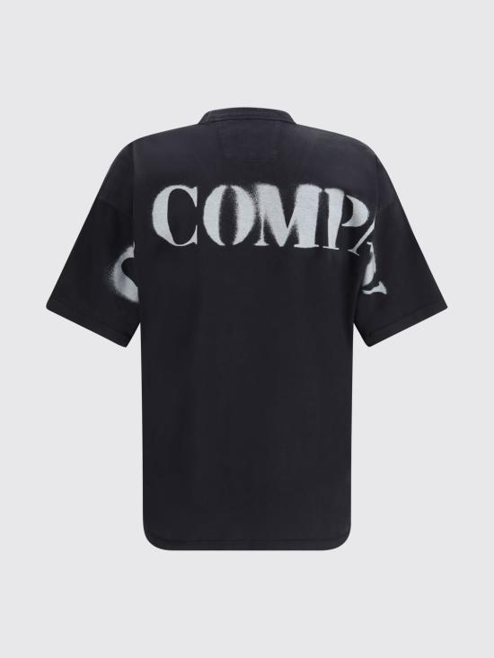 26SS 씨피 컴퍼니 반팔 티셔츠 20CMTS213A006057O 999 Black - C.P. COMPANY