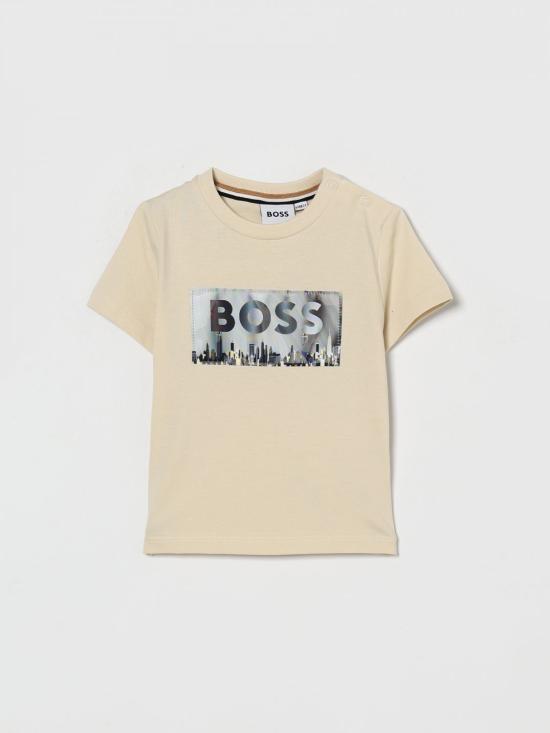 26SS [키즈] 보스 티셔츠 J52896 21C Sand