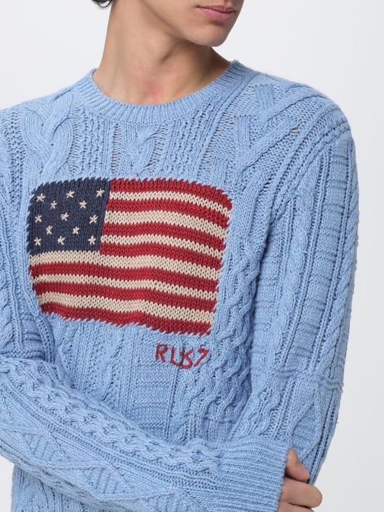 26SS 폴로 랄프로렌 스웨터 710B13888 001 Blue - POLO RALPH LAUREN