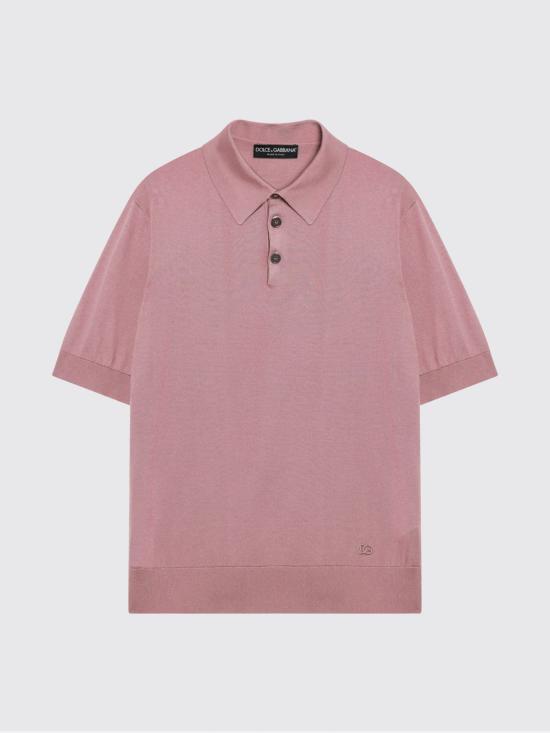 26SS 돌체앤가바나 폴로 티셔츠 GXZ02ZJBSO5 F0052 Pink - DOLCE & GABBANA