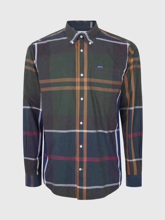 26SS 바버 셔츠 MSH5071 TN11 Forest Green - BARBOUR