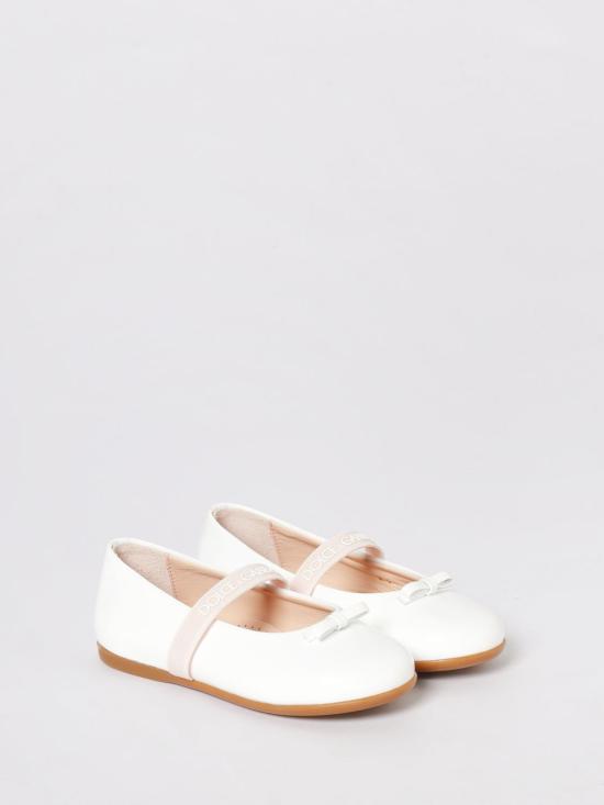 26SS [키즈] 돌체앤가바나 레이스업 슈즈 D20093A4831 87682 Milk - DOLCE & GABBANA