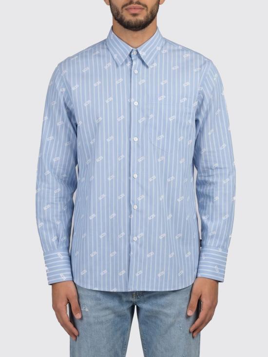 26SS 지씨디에스 셔츠 C1MWQH166B061 733A Gnawed Blue