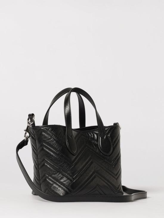 26SS 구찌 GG 마몽 스몰 토트백 855391AAFS1 1000 Black - GUCCI