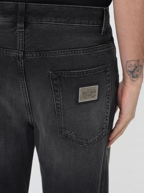26SS 돌체앤가바나 데님 팬츠 GP1E8DG8OM9 S9001 Black - DOLCE & GABBANA