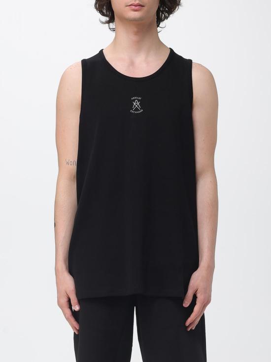 26SS 알마니 반팔 티셔츠 XM001794AF19963 UC001 Black