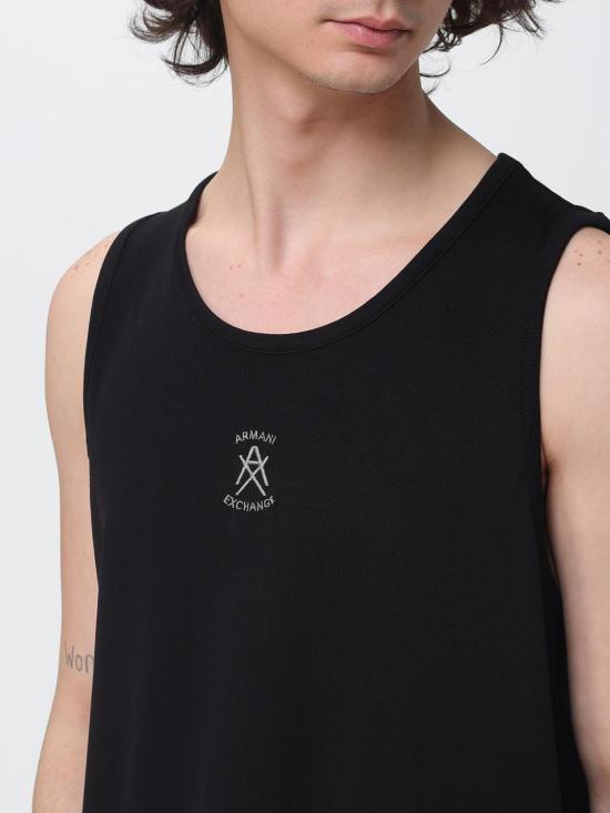 26SS 알마니 반팔 티셔츠 XM001794AF19963 UC001 Black - ARMANI