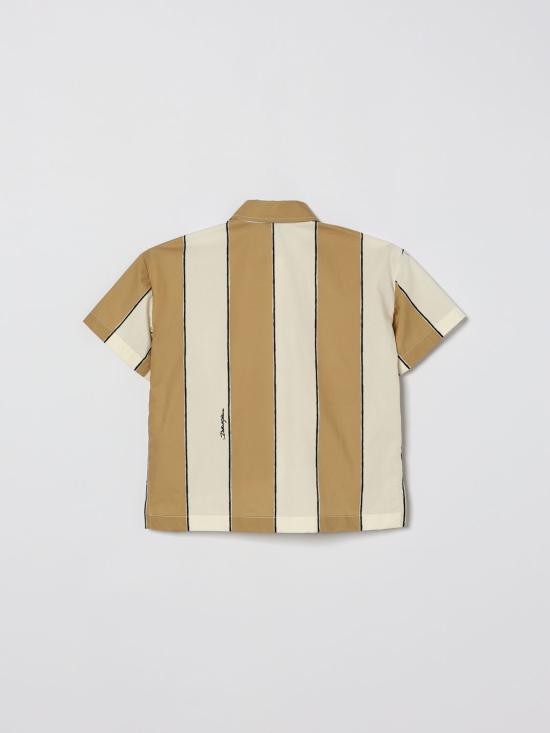 26SS [키즈] 돌체앤가바나 셔츠 L44S72HS5UH HK5XM Beige - DOLCE & GABBANA