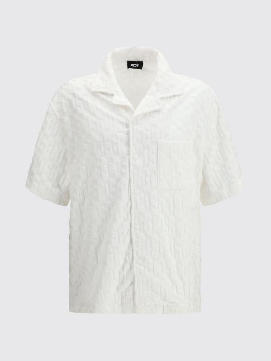 26SS 지씨디에스 셔츠 C1MBQH172T078 100A White - GCDS