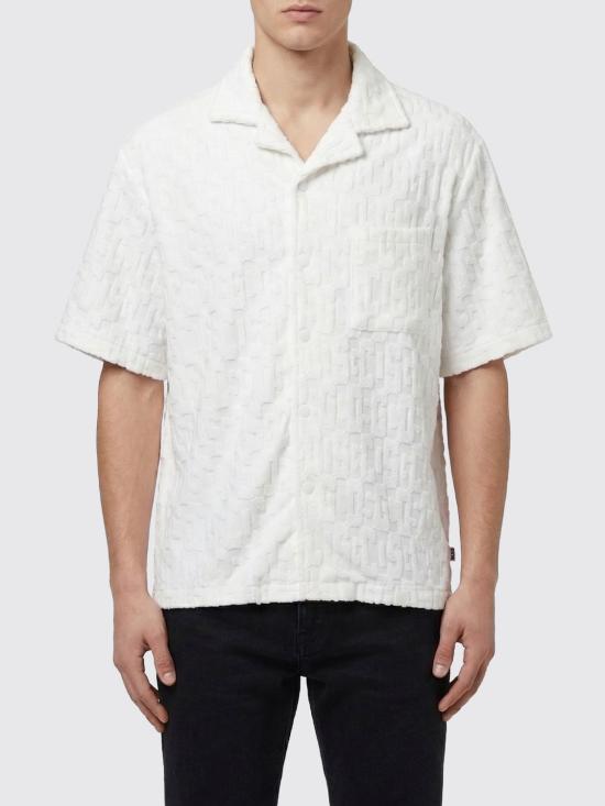 26SS 지씨디에스 셔츠 C1MBQH172T078 100A White