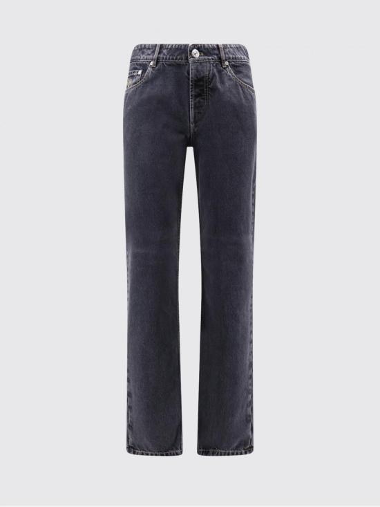 26SS 브루넬로 쿠치넬리 데님 팬츠 M240PB3210 C9008 Grey - BRUNELLO CUCINELLI