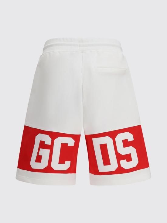 26SS 지씨디에스 숏팬츠 Z0MLQL228F004 100R White - GCDS