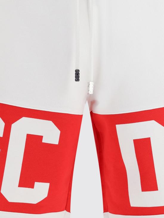 26SS 지씨디에스 숏팬츠 Z0MLQL228F004 100R White - GCDS