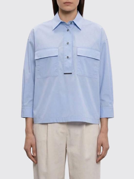 26SS 브루넬로 쿠치넬리 셔츠 MH772NA905 C172 Blue