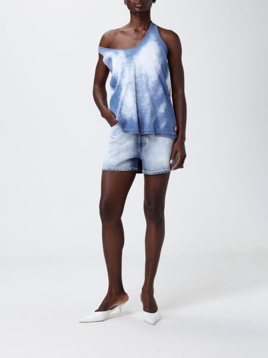 26SS 디젤 숏팬츠 A2383109P29 01 Blue - DIESEL