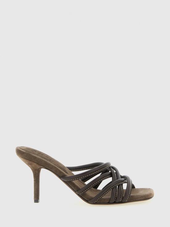 26SS 브루넬로 쿠치넬리 힐/펌프스 MZGAC3241 C8279 Brown