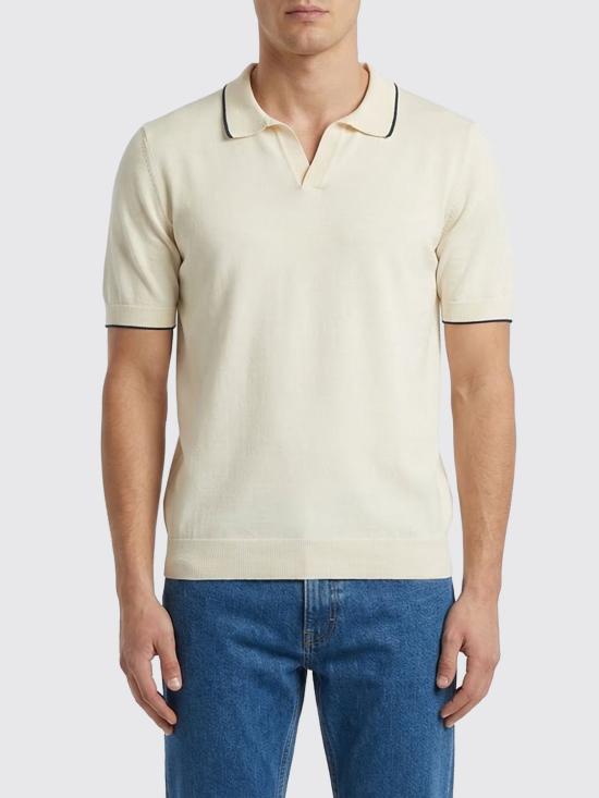 26SS 페이 폴로 티셔츠 NMMC1521740VHY 134E White