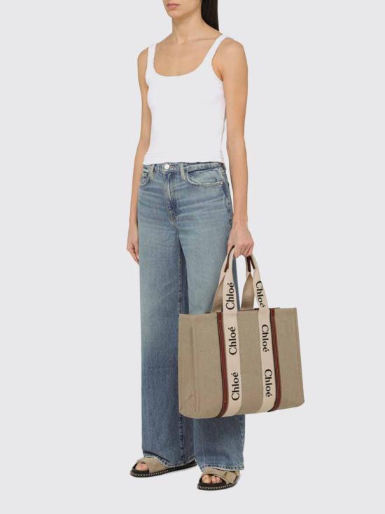 26SS 끌로에 토트백 CHC22AS382I26 90U Beige - CHLOE