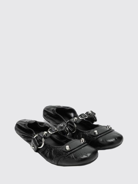 26SS 발렌시아가 시티 발레리나 828095WAD4Y 1080 Black - BALENCIAGA