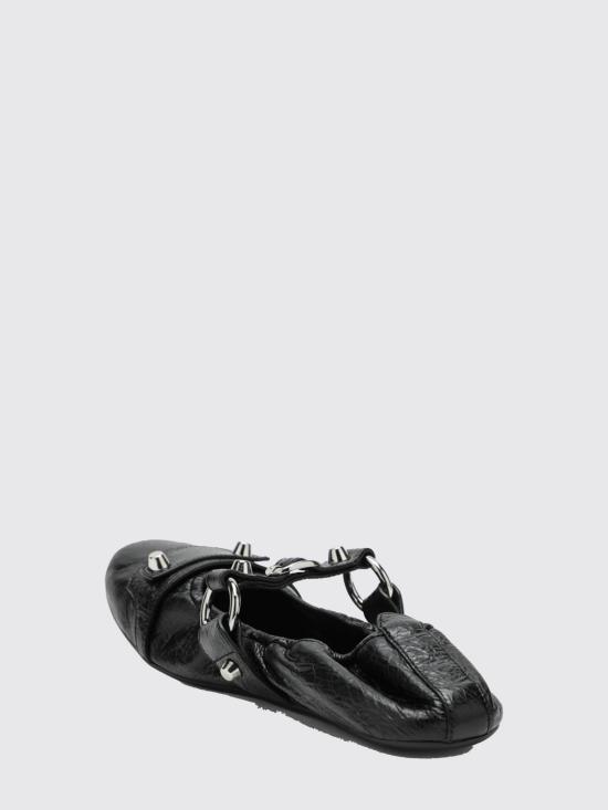 26SS 발렌시아가 시티 발레리나 828095WAD4Y 1080 Black - BALENCIAGA