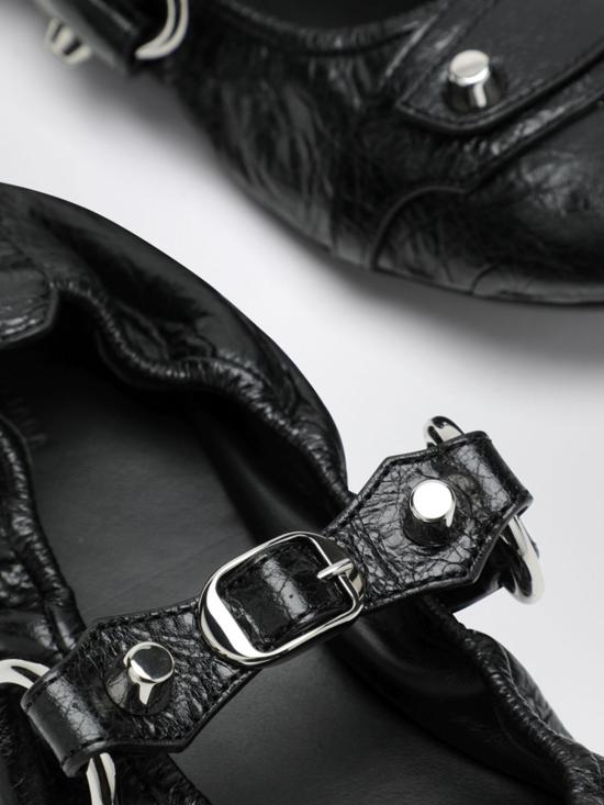 26SS 발렌시아가 시티 발레리나 828095WAD4Y 1080 Black - BALENCIAGA