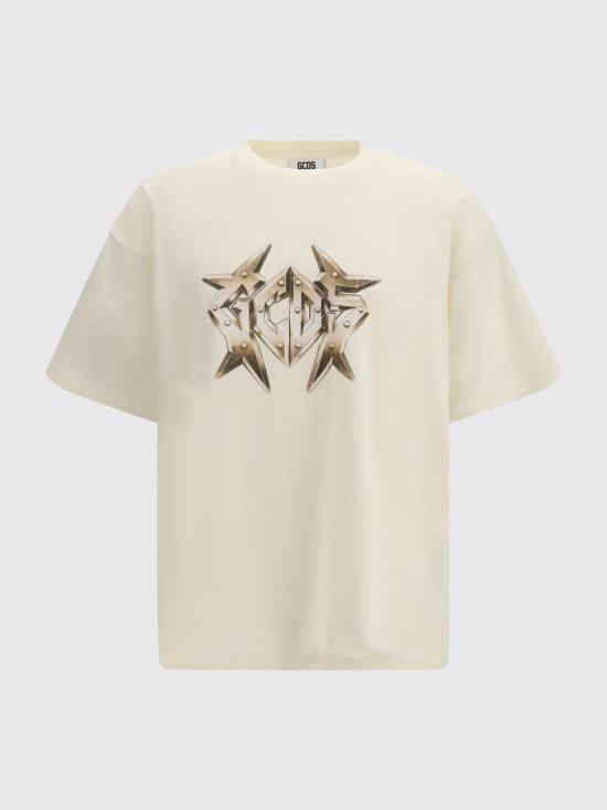 26SS 지씨디에스 반팔 티셔츠 C1MWQC061J079 320T Beige - GCDS