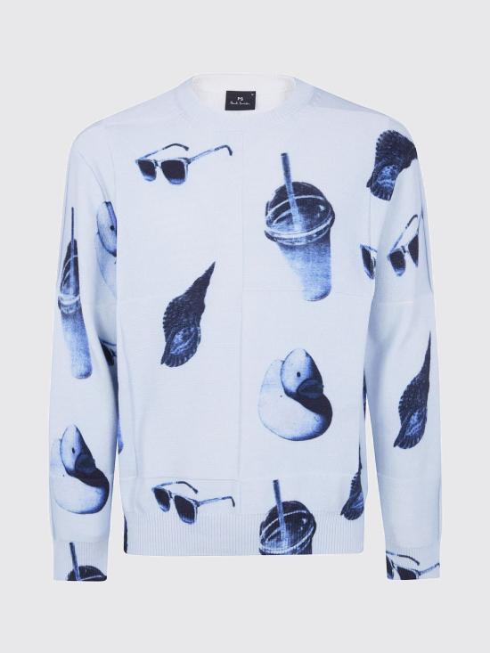 26SS PS 바이 폴스미스 스웨터 M2R831ZV22683 74 Grey - PS BY PAUL SMITH