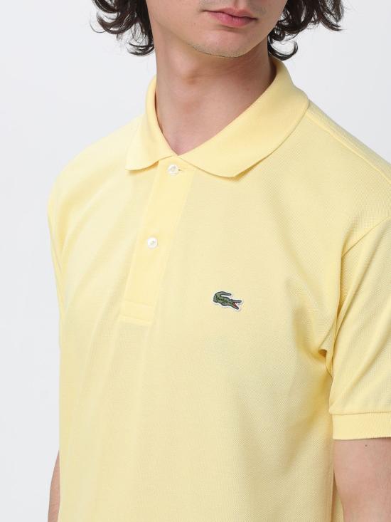 26SS 라코스테 클래식 핏 피케 폴로 셔츠 L1212 107 Yellow - LACOSTE