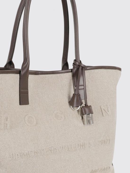 26SS 호간 토트백 KBW01TA4300UW8 7E03 Grey - HOGAN