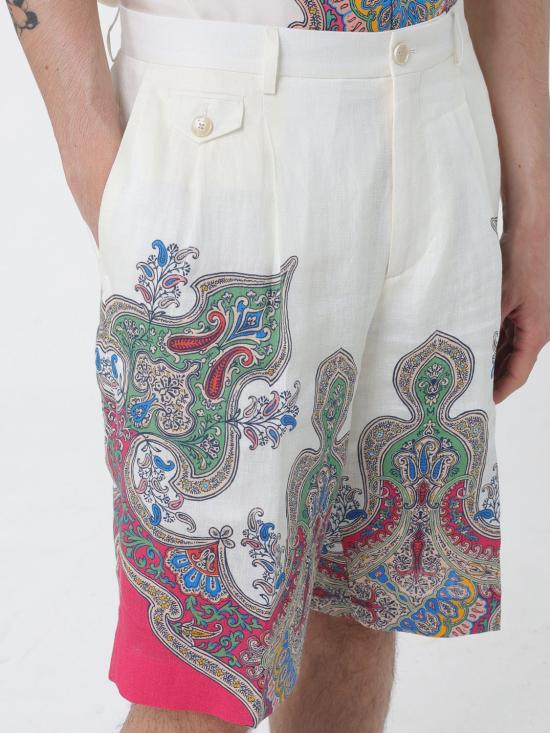 26SS 에트로 숏팬츠 MREB001499SP304 X0860 Red - ETRO