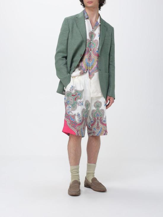 26SS 에트로 숏팬츠 MREB001499SP304 X0860 Red - ETRO