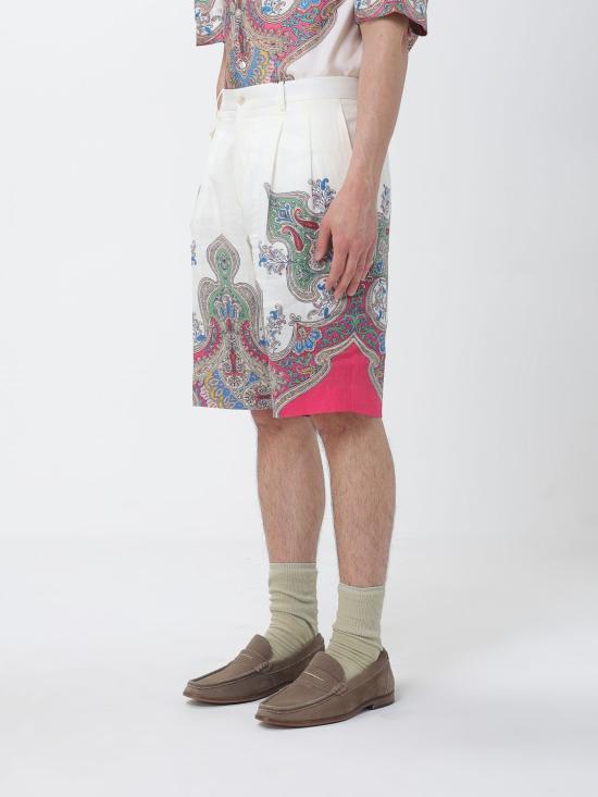 26SS 에트로 숏팬츠 MREB001499SP304 X0860 Red - ETRO