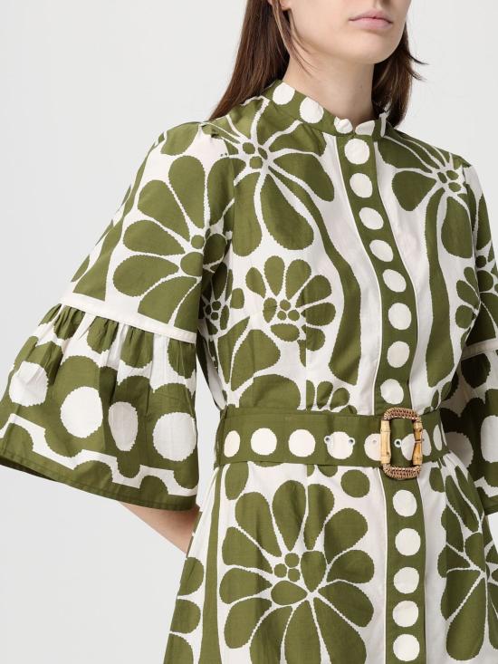 26SS 팜 리오 롱 원피스 344602 26083 Green - FARM RIO