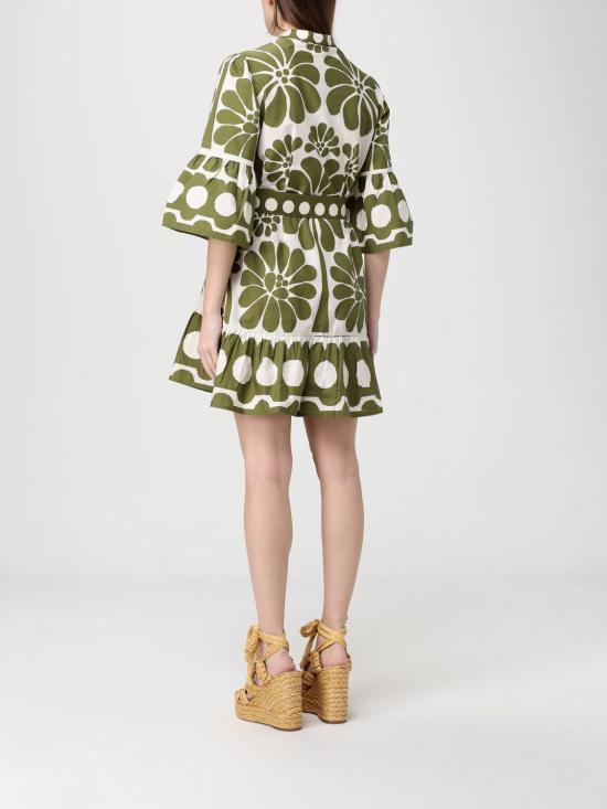 26SS 팜 리오 롱 원피스 344602 26083 Green - FARM RIO