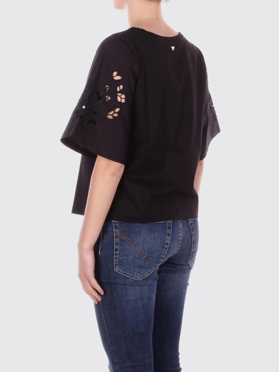 26SS 위켄드막스마라 반팔 티셔츠 2615941102600 002 Black - WEEKEND MAX MARA