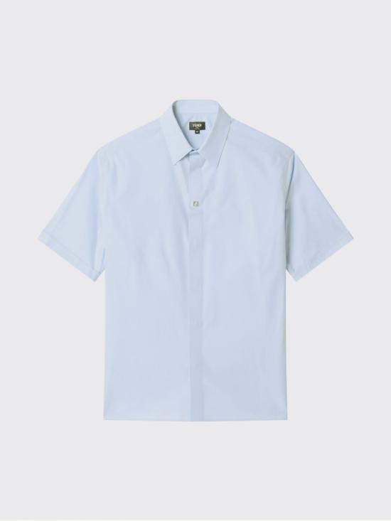 26SS 펜디 반팔 셔츠 FS0795AVDL F1D3B Grey - FENDI