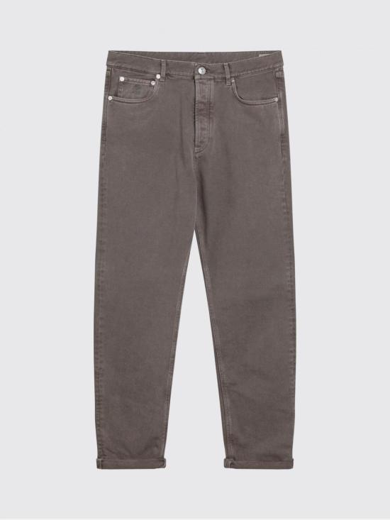 26SS 브루넬로 쿠치넬리 데님 팬츠 M237PO1090 C7503 Beige - BRUNELLO CUCINELLI