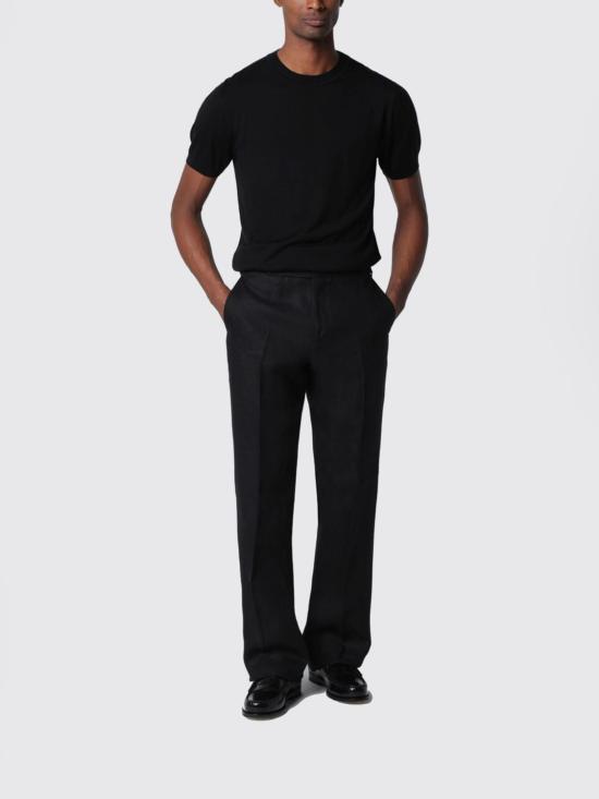 26SS 라르디니 스웨터 PALMMC80PA66031 999 Black - LARDINI