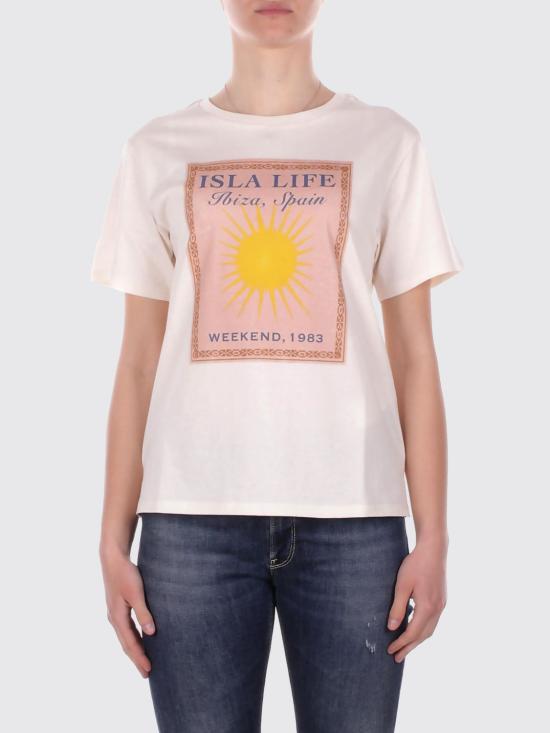 26SS 위켄드막스마라 반팔 티셔츠 2615971032600 003 Beige