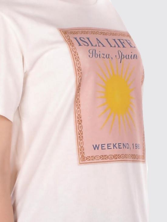 26SS 위켄드막스마라 반팔 티셔츠 2615971032600 003 Beige - WEEKEND MAX MARA