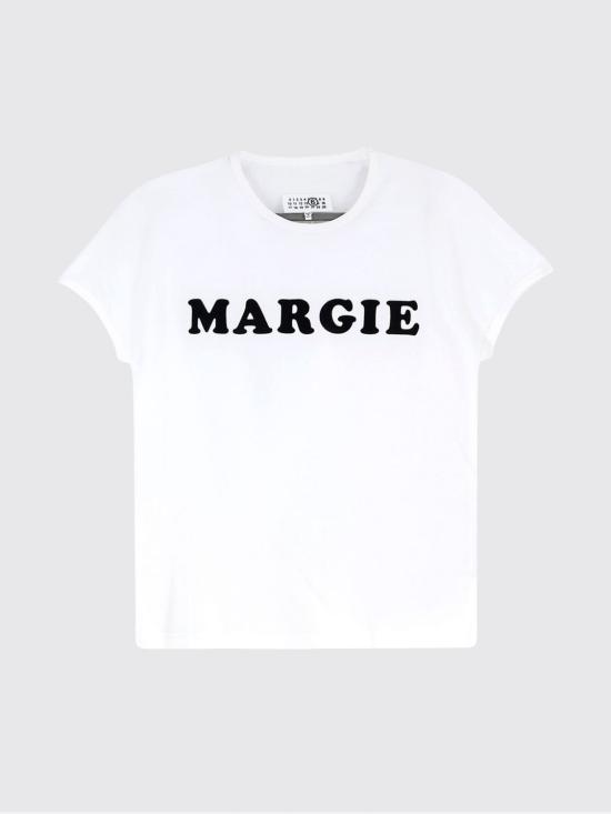 26SS MM6 메종마르지엘라 반팔 티셔츠 S62GD0212M20108 101 White - MM6 MAISON MARGIELA