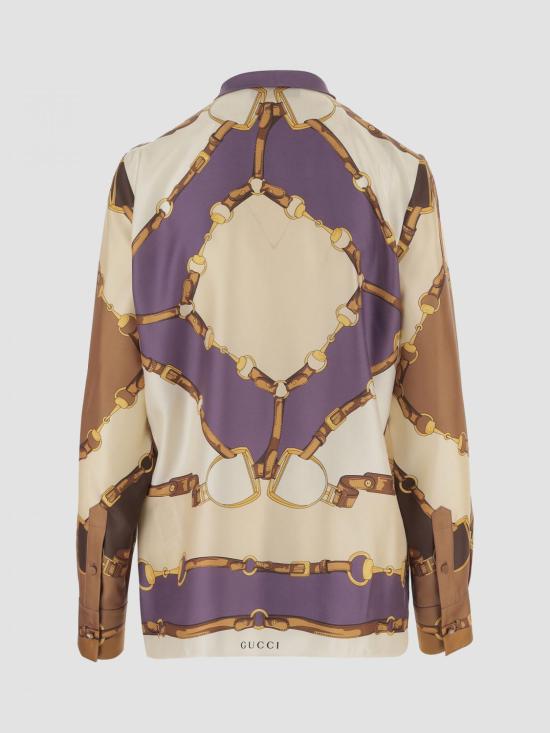 26SS 구찌 셔츠 855593ZAUK4 2358 Red - GUCCI