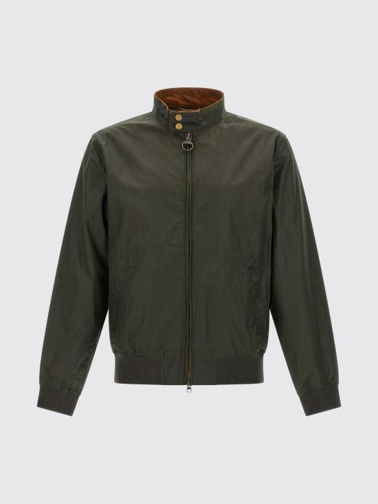 26SS 바버 로이스톤 라이트웨이트 왁스 자켓 MWX1350 OL51 Green - BARBOUR