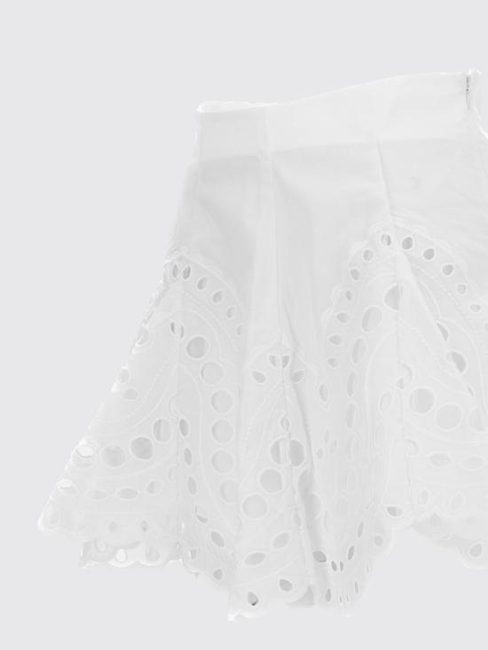 26SS 차로루이즈 미디 스커트 263400 White - CHARORUIZ