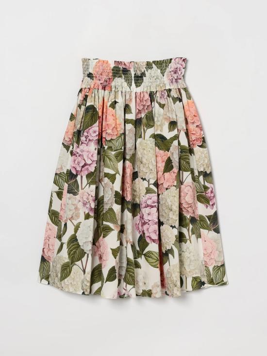 26SS [키즈] 돌체앤가바나 스커트 L55I83HS5T6 HA5XG Pink - DOLCE & GABBANA