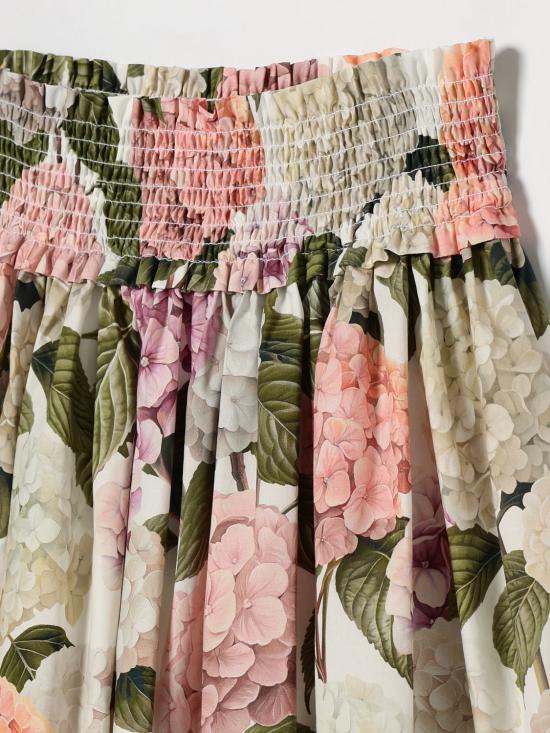 26SS [키즈] 돌체앤가바나 스커트 L55I83HS5T6 HA5XG Pink - DOLCE & GABBANA