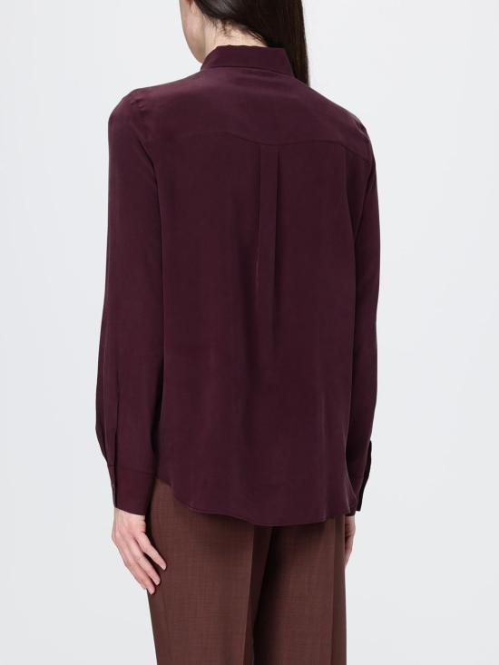 26SS 핑코 셔츠 105593A2T7 RR7 Burgundy - PINKO