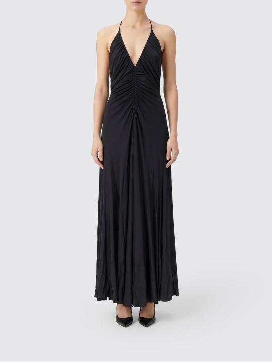 26SS 셀프 포트레이트 롱 원피스 SS26161XB Black